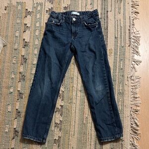 Zara Dark Blue Straight Jeans sz 10